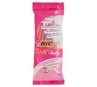 BIC TWIN LADY SATIN 6 PIECES USA AND JET