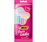 BIC Twin Lady Sensitive Razor - Pack of 8