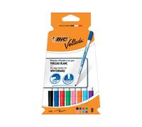 Bic Velleda 1721 Drywipe Marker Fine Assorted (Pack of 8) 1199005728