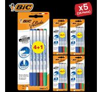 Bic Velleda 1721 Whiteboard Pens - Assorted Colours, 5 Packs Bic Multicolor
