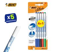 BIC Velleda 1721 Whiteboard Pens Assorted Colours Pack of 5
