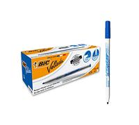 BIC Velleda 1721 Whiteboard Pens - Blue, Box of 24