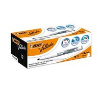 Bic Velleda 1741 DryWipe Marker Black, Pack of 12 1199174109