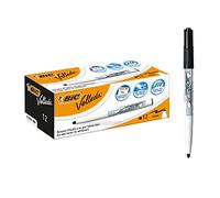 BIC Velleda 1741 Whiteboard Markers Black 12 Box