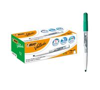 BIC Velleda 1741 Whiteboard Pens - Green, Box of 12