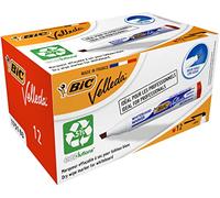 BIC Velleda 1751 Marker - Red (Pack of 12)