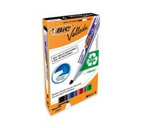 BIC Velleda Whiteboard Marker 1751 Chisel tip Black,Blue,Green,Red...