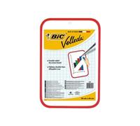 Bic Velleda Dry Wipe Board 300x440mm Red 230 812105