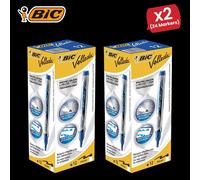 Bic Velleda Liquid Ink Dry Wipe Pocket Markers Blue - 2 Packs Bic Blue