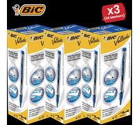 Bic Velleda Liquid Ink Dry Wipe Pocket Markers Blue - 3 Packs Bic Blue