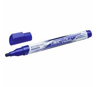 BIC Velleda Liquid Ink Dry Wipe Pocket Markers - Blue (Pack of 12)