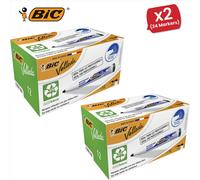 Bic VELLEDA MARKER 1701 GREEN - 2 Packs Bic Green