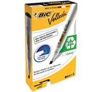 BIC Velleda Whiteboard 1751 marker 4 pc(s) Chisel tip Black Blue Green Red