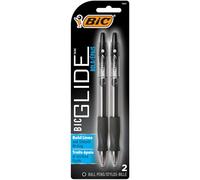 Bic Velocity Bold Ball Pen, Bold Point, 1.0Mm, Black, 2 Ct