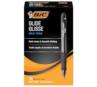 BIC Velocity Bold Retractable Ballpoint Pen, Bold Point (1.6mm), Black, 36-Count