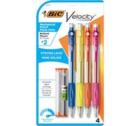 BIC Velocity Mechanical Pencil 0.7mm 4ct, Black (MV7P41-Blk)