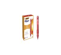 BIC Velocity Medium Retractable Gel Pen (Box of 12) - Red