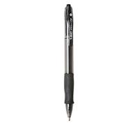 BIC VLGB11BK Velocity Retractable Ballpoint Pen, Black Ink, 1.6mm, Bold, Dozen