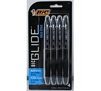 Bic Vlgbp41-Blk Black Velocity Bold Ball Pen 4 Count