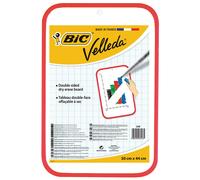 BIC VELLEDA Dry Wipe White Board 30 x 44cm Double-sided board