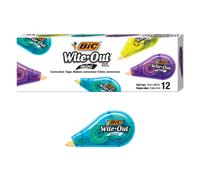 BIC Wite Out Mini Correction Tape White Pack Of 12 Dispensers