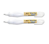 BIC Wite-Out Shake - N Squeeze Correction Pen, White - 2 Pack