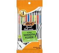 Bic Xtra Life Pencils 10/Pkg-Clear Barrels