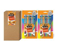 Bic Xtra-Strong Mechanical Pencil, Colorful Barrel, Thick Point (0.9mm), 48-Count