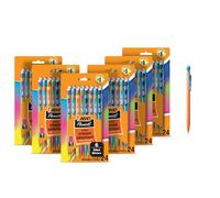 BIC Xtra-Strong Thick Lead Mechanical Pencil, With Colorful Barrel Thick Point (0.9mm), 144-Count Pack, Mechanical Pencils With Erasers