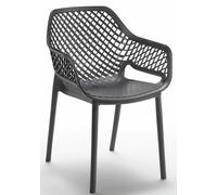 Bica Kyara Contract Stacking Chair - Charcoal