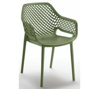 Bica Kyara Contract Stacking Chair - Green