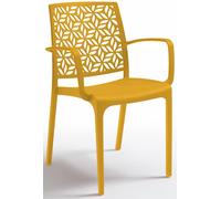 Bica Ninfa Contract Stack Chair - Yellow