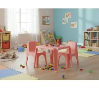 Bica Nursery Plastic Set of 2 Chair - Coral Pink