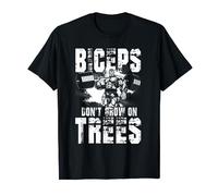 Biceps Don't Grow On Trees for Bodybuilder Personal Trainer T-Shirt