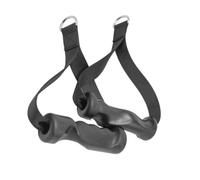 Biceps Trainer Pull down Grip Pair for Wrist and Forearm | Tpe Build, Black Finish, Easy Installation, Home Fitness Use, Reliable Training Tool