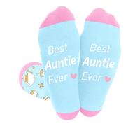 Bicfuiot Auntie Gifts,Valentines Birthday Mother's Day Christmas Presents for Aunties from Nephew Niece,Socks Womens