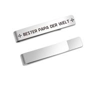 Bicfuiot Dad Gift Christmas Birthday Gift for Dad from Daughter Small Personalised Gifts Father's Day Easter Gift Valentine's Day Tie Clip Tie Clip