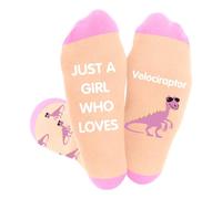 Bicfuiot Dinosaur Gifts for Adults,Animal Dinosaur Lover Birthday Valentines Christmas Presents for Women Boys Girls,Socks