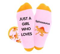 Bicfuiot Dinosaur Gifts for Adults,Animal Dinosaur Lover Birthday Valentines Christmas Presents for Women Boys Girls,Socks