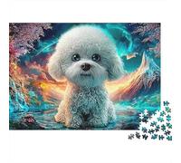 Bichon Fantasy 1000-Piece Jigsaw Puzzle Highly Playable Puzzle Challenging & Educational for All Ages 38x26cm/1000pcs
