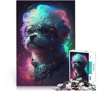 Bichon Frise Adorable2000 Piece Adult Puzzles Challenging Game and Family Play is ideal as a gift for the whole family 70x100cm