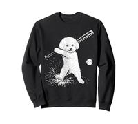 Bichon Frise Baseball Sports Dog Lover Sweatshirt