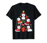 Bichon Frise Christmas Ornament Tree Funny Dog Mom Dad Gift T-Shirt