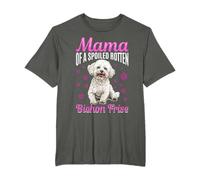 Bichon Frise Dog Breed Mama of a Spoiled Rotten Bichon Frise T-Shirt