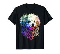 Bichon Frise Dog Dad Motif T-Shirt