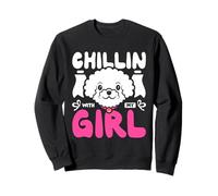Bichon Frise Dog Lover Bichon Frise Chillin With My Girl Sweatshirt