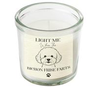 Bichon Frise Gifts, Funny Gift for Dog Owners, Light Me When The Bichon Frise Farts, Scented Candle in A Jar, Dog Mum Dad, Candles, Mothers Day (Small)