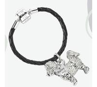 Bichon Frise Silver Keyring - Personalised