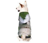 Bichon On The Grasssmall Pet Hoodie -Cute Doggy Sweatshirt With Hood, Pet Clothing Suitable For Small Dogs