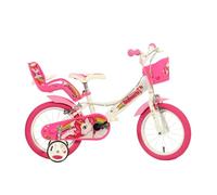 Bicicletta 14 pollici Unicorno, White & Pink